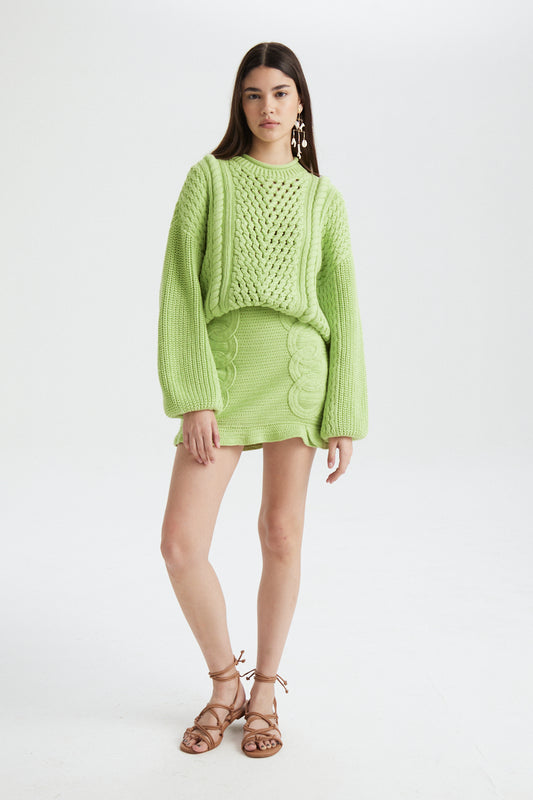 Sweater Amaranto Verde.