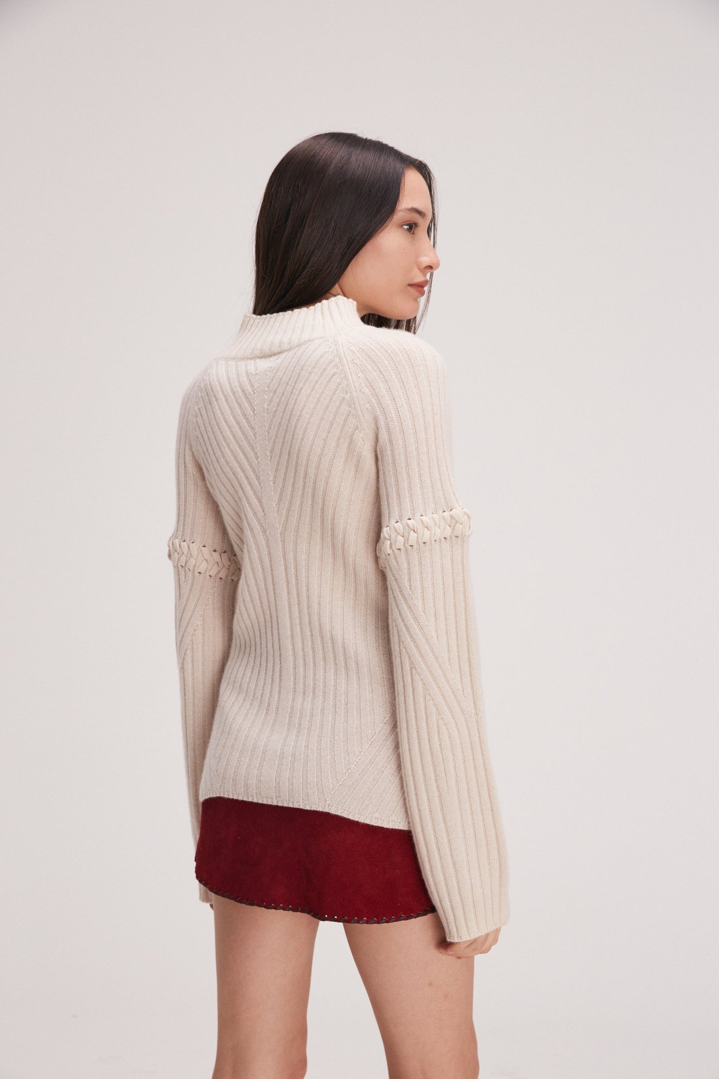 Lena cashmere sweater ivory