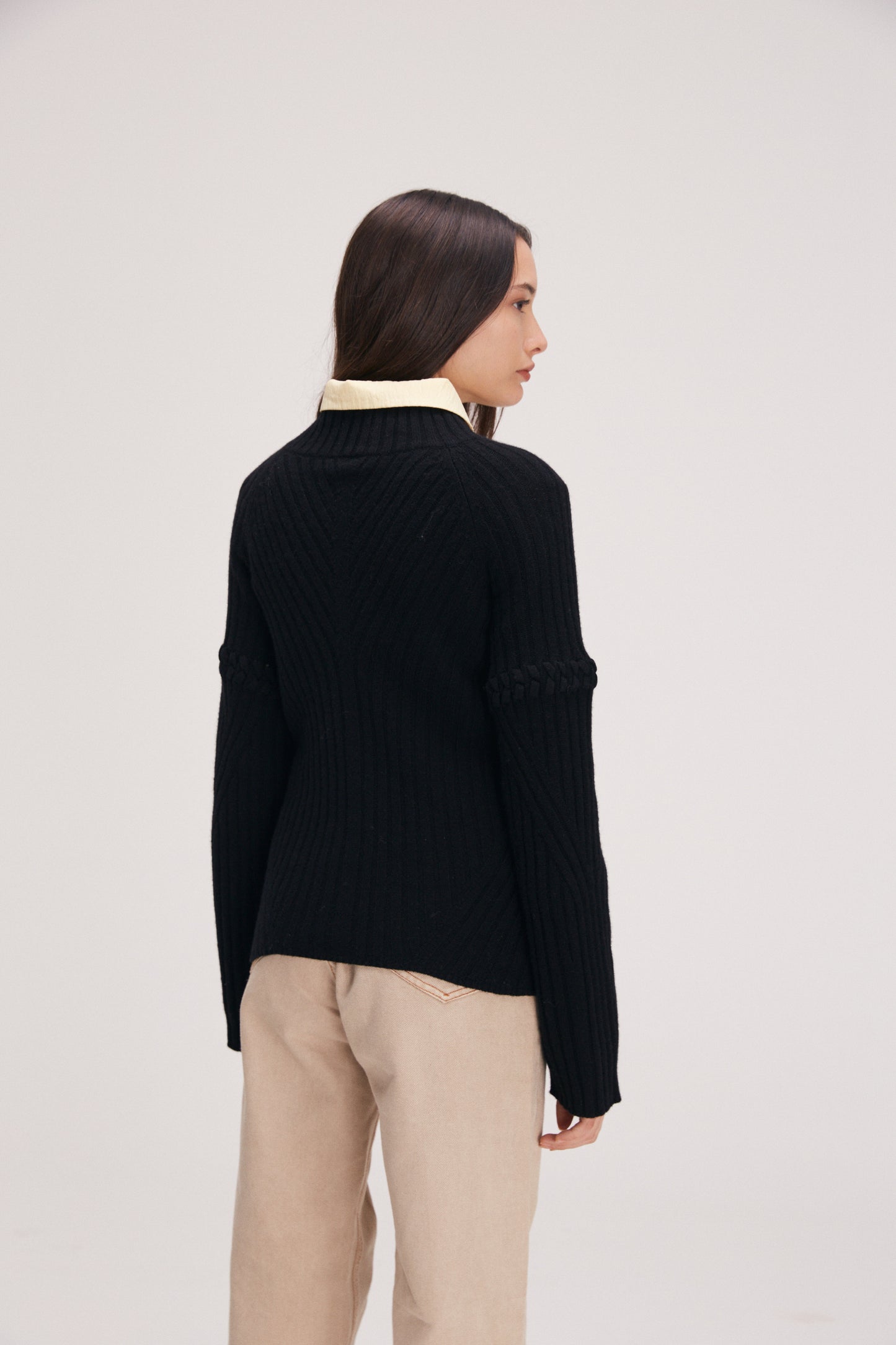 Lena cashmere black