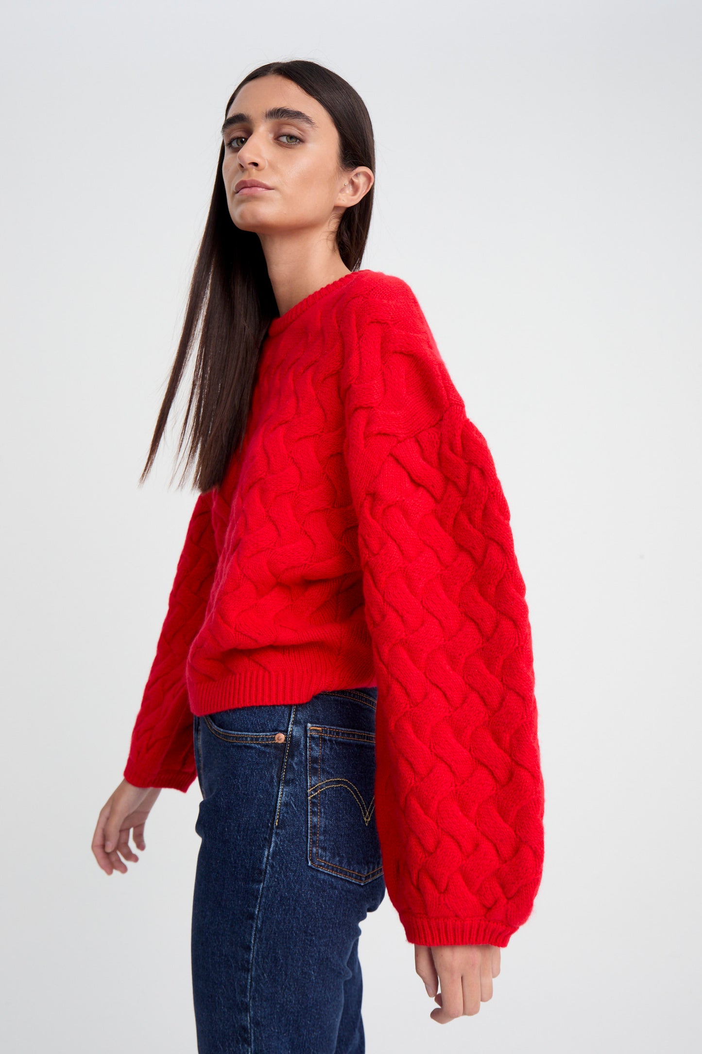 Ginevra Cashmere sweater Red