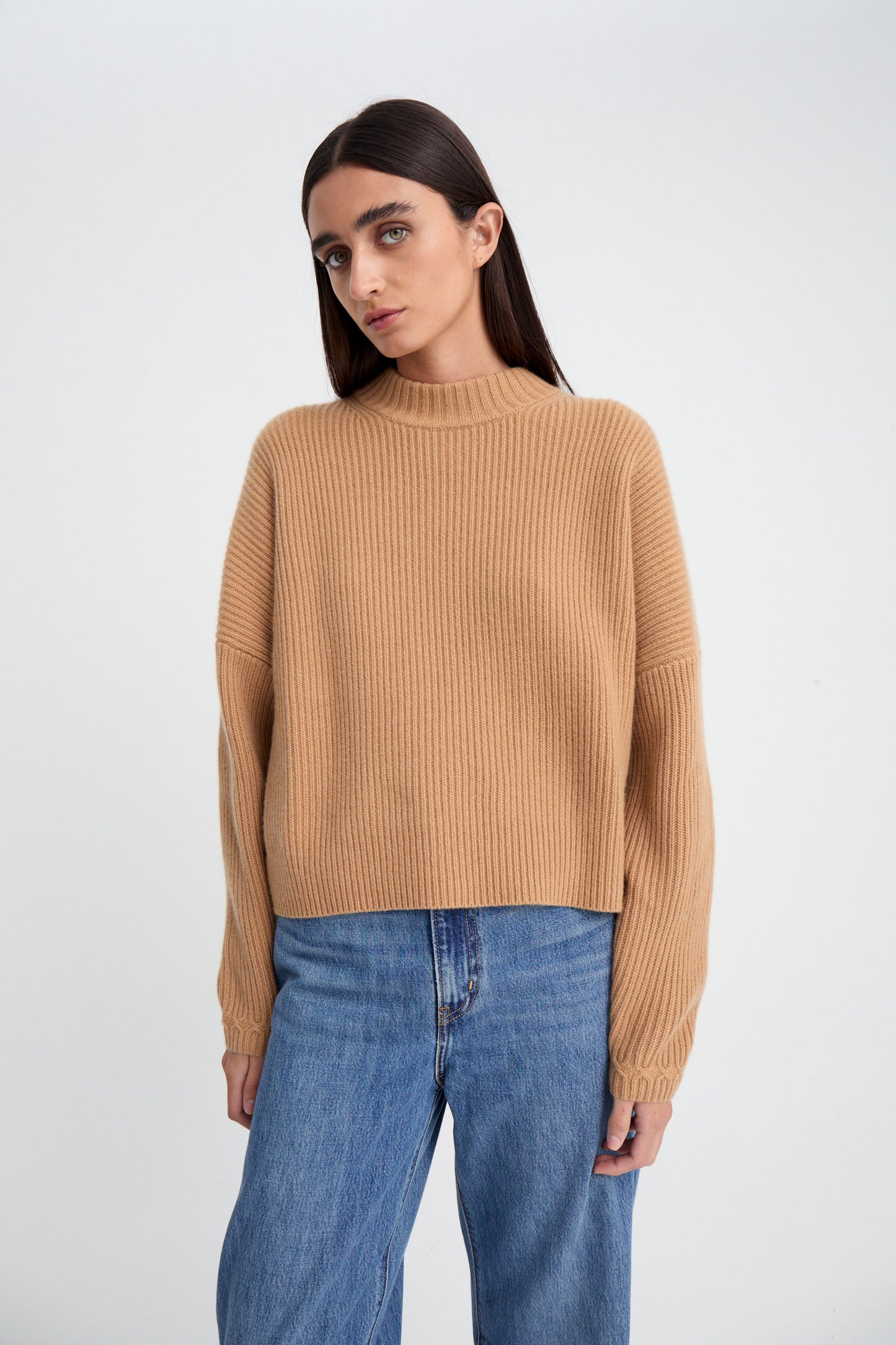 Azucena Cashmere sweater Caramel