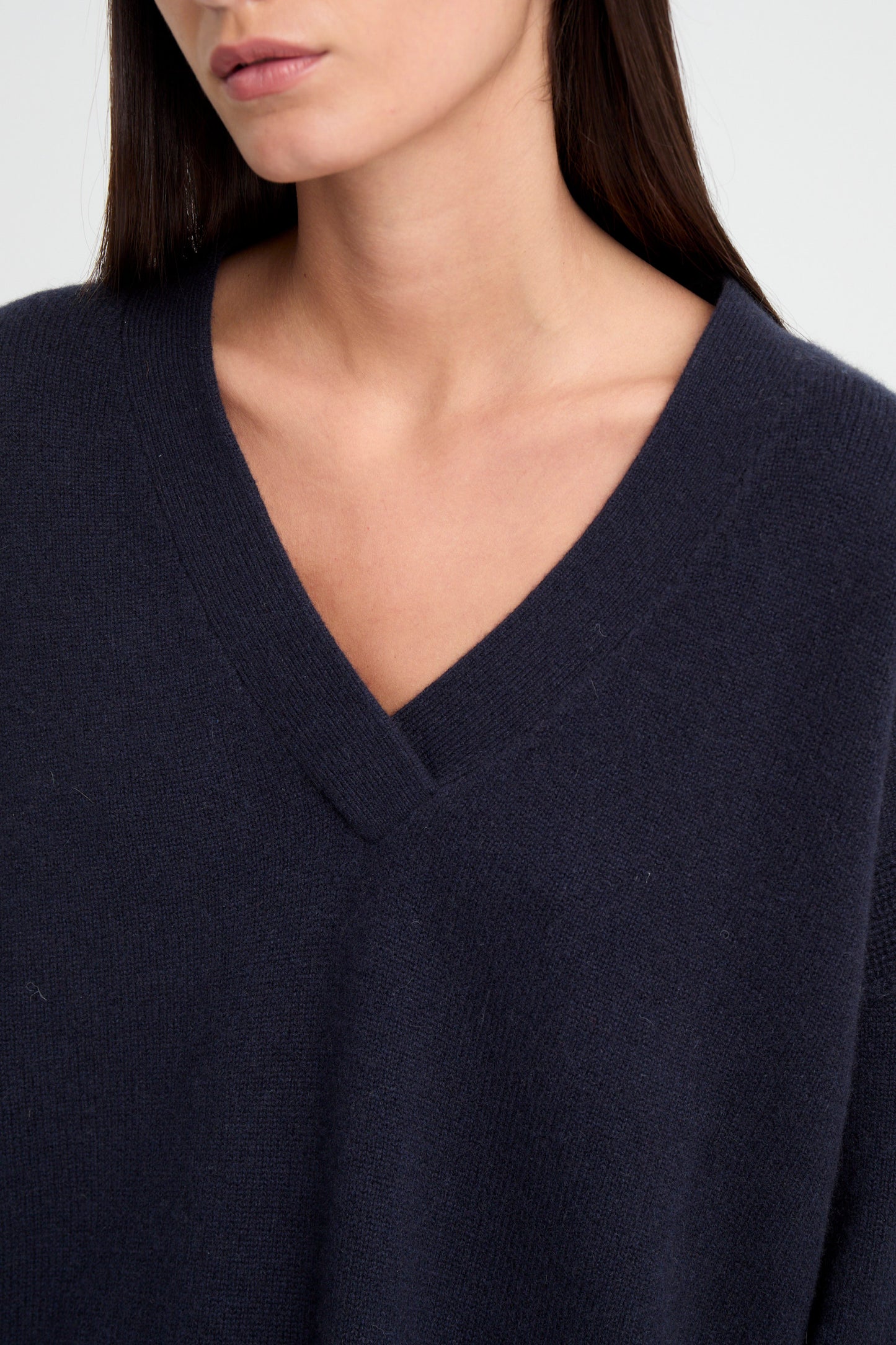 Jazmín Cashmere sweater Blue