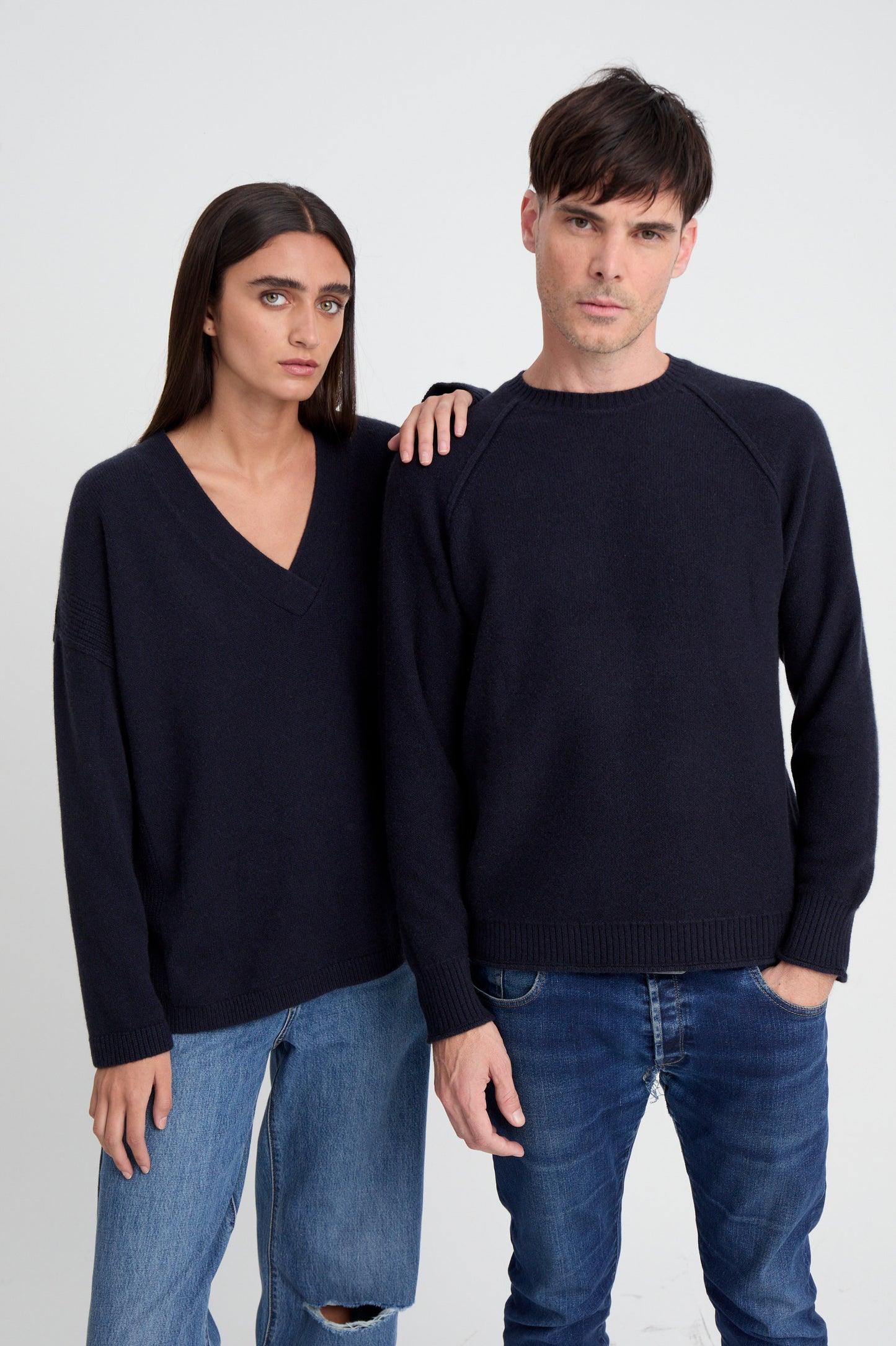 Narciso Cashmere sweater Blue Navy